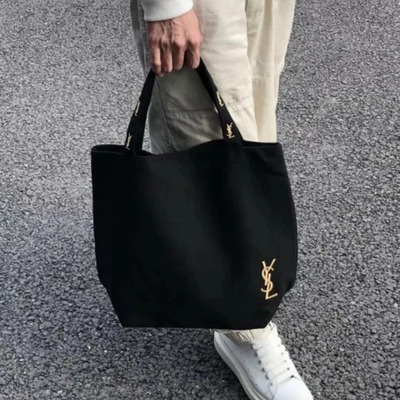 Yves Saint Laurent Tote - Embroidered Logos - Picture 8 of 8